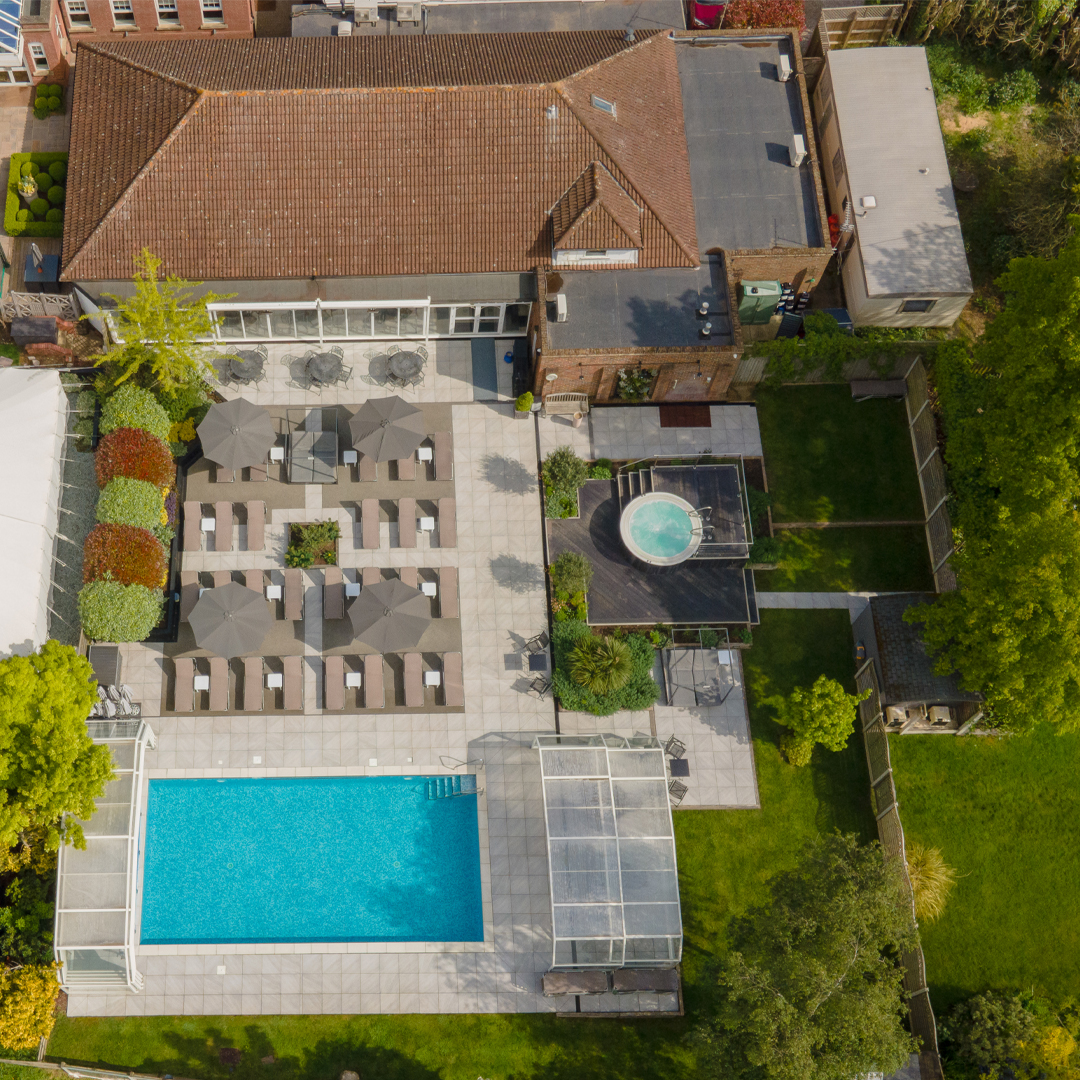 Drone Photography Services for Reflections Spa in Essex